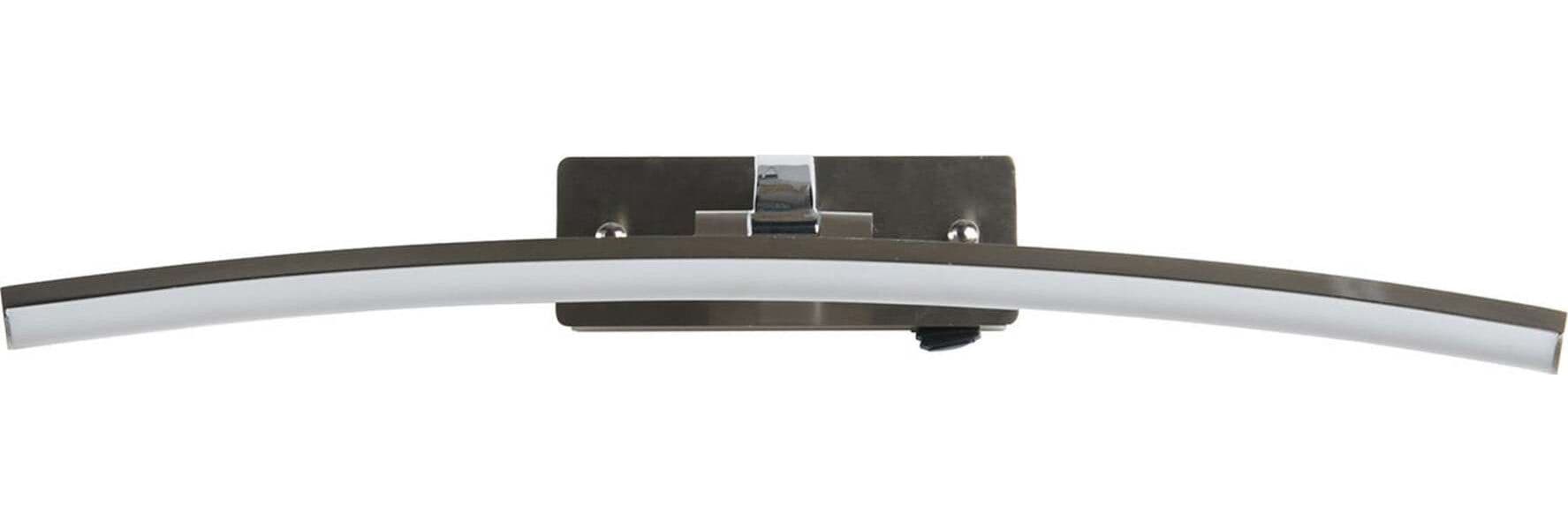 Applique-Moderna-Santorini-Acciaio-Argento-Alluminio-Cromo-Led-10,88W-3000K