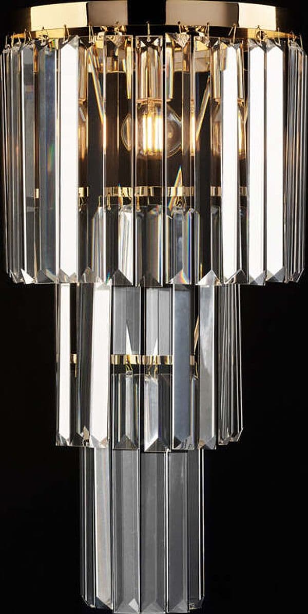 Applique-Moderna-Schubert-Oro-2-Luci-E14