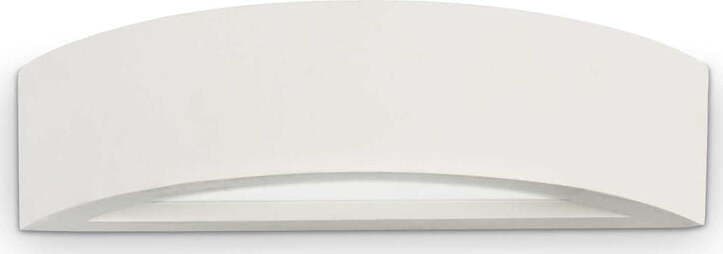 Applique-Moderna-Soda-Gesso-Bianco-1-Luce-Biemissione-E14