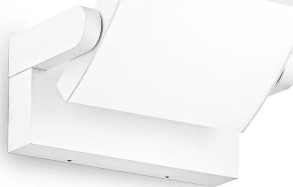 Applique-Moderna-Swipe-Alluminio-Bianco-Led-20,5W-3000K-Luce-Calda
