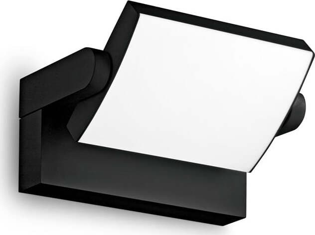 Applique-Moderna-Swipe-Alluminio-Nero-Led-20,5W-3000K-Luce-Calda