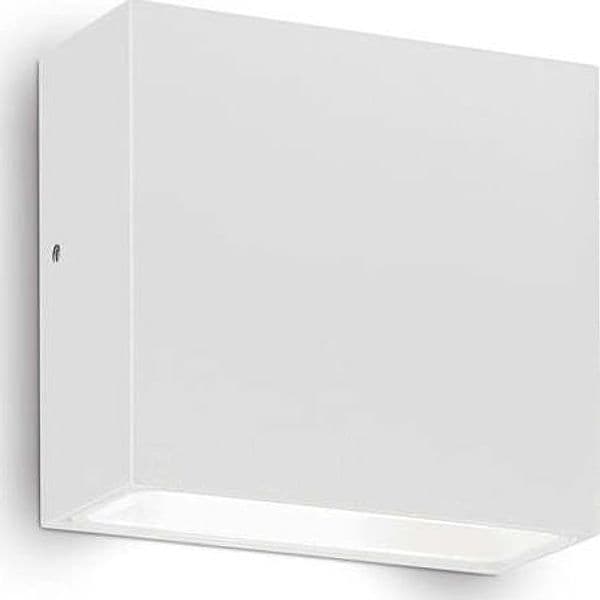 Applique-Moderna-Tetris-1-Alluminio-Bianco-1-Luce-3W-3000K-Luce-Calda