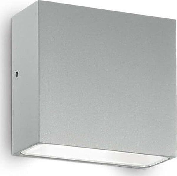 Applique-Moderna-Tetris-1-Alluminio-Grigio-1-Luce-3W-3000K-Luce-Calda