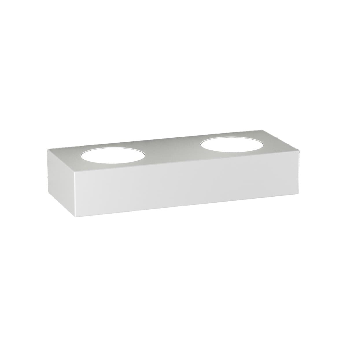 Applique-moderna-Top-Light-BEASIDE-1190-A3-Gx53-LED-metallo-biemissione-lampada-parete