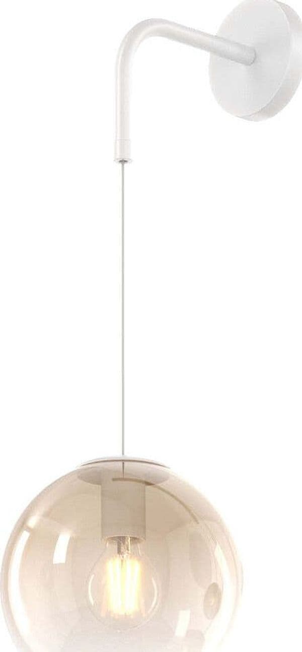 Applique-moderna-Top-Light-BIG-ECLIPSE-1194-B-A-AM-E27-LED-vetro-lampada-parete-sfera-globo