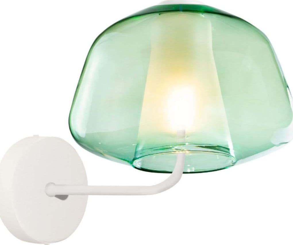Applique-moderna-Top-Light-DOUBLE-SKIN-1176BI-A-ALPHA-VE-E27-LED-vetro-lampada-parete