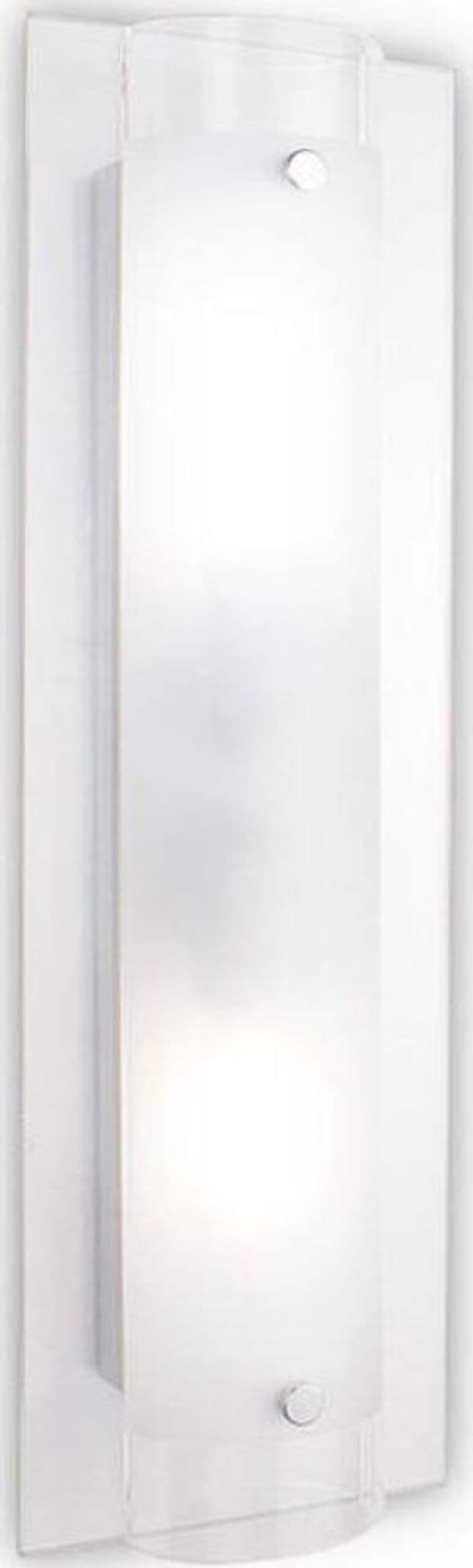 Applique-Moderna-Tudor-Vetro-Trasparente-2-Luci-E14
