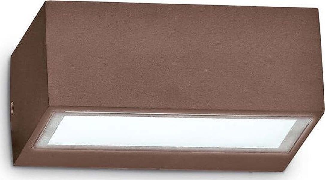 Applique-Moderna-Twin-Alluminio-Coffee-1-Luce-G9-3W-3000K-Luce-Calda