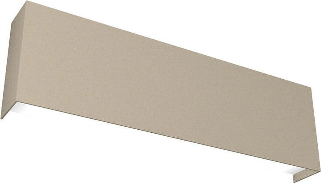 Applique-Moderna-Wally-Metallo-Sabbia-2-Luci-2G11-40Cm