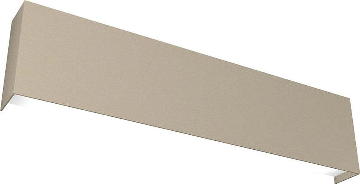 Applique-Moderna-Wally-Metallo-Sabbia-2-Luci-2G11-50Cm
