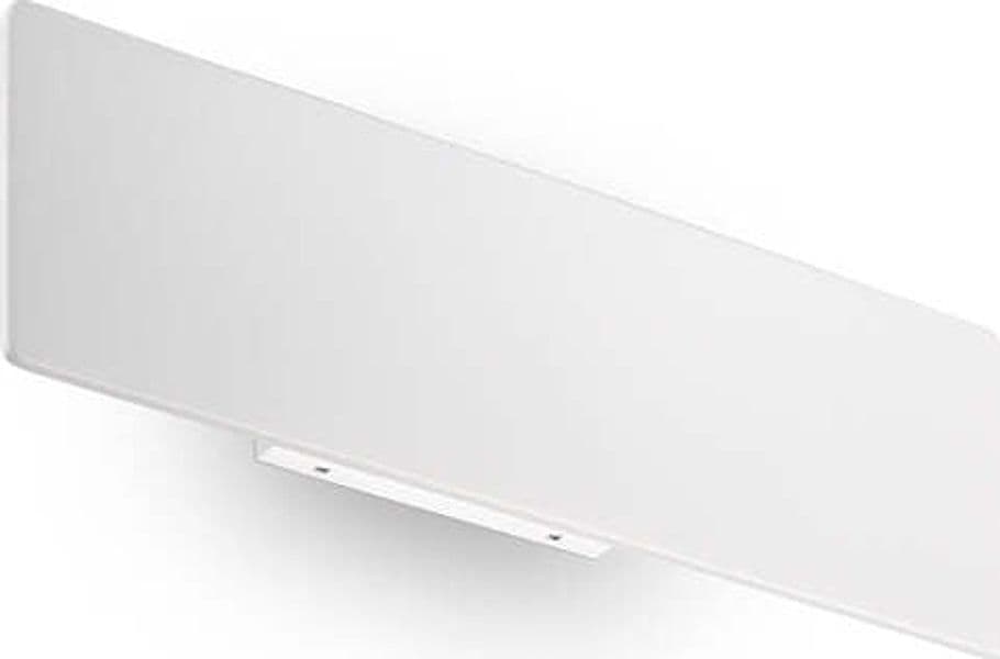 Applique-Moderna-Zig-Zag-Metallo-Bianco-Led-12,5W-3000K-Luce-Calda