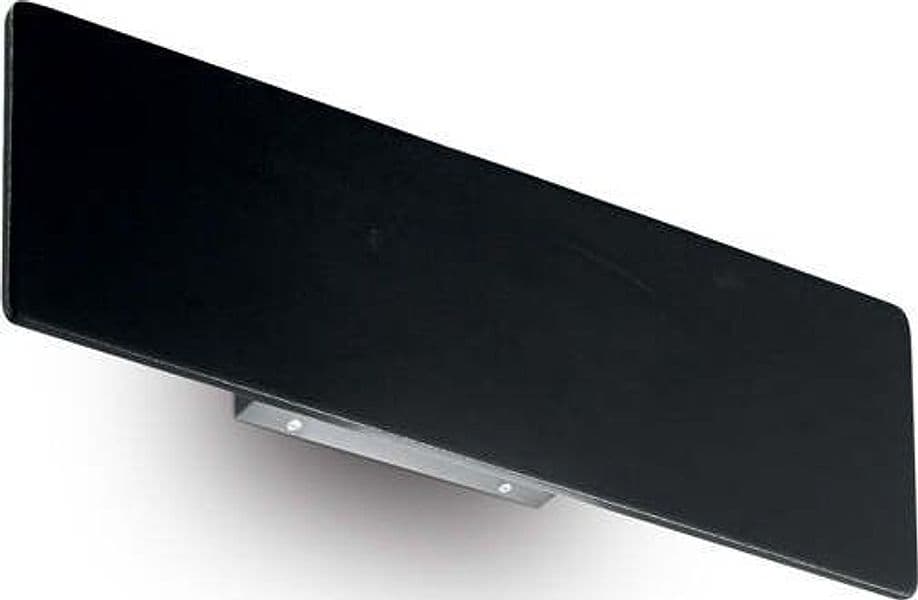 Applique-Moderna-Zig-Zag-Metallo-Nero-Led-12,5W-3000K-Luce-Calda