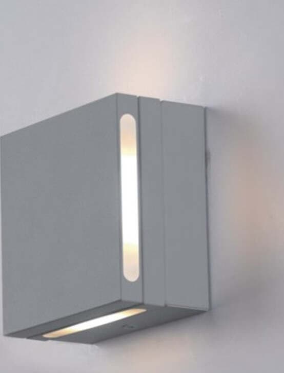 Applique-moderno-Cattaneo-illuminazione-QUADRETTO-761-10A-LED-8.8W-960LM-3000°K-lampada-parete-alluminio-interno-IP20