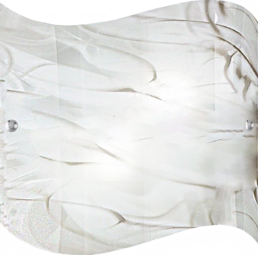Applique-moderno-DUE-P-STORM-2703-APG-E27-LED-lampada-parete-vetro-effetto-marmo