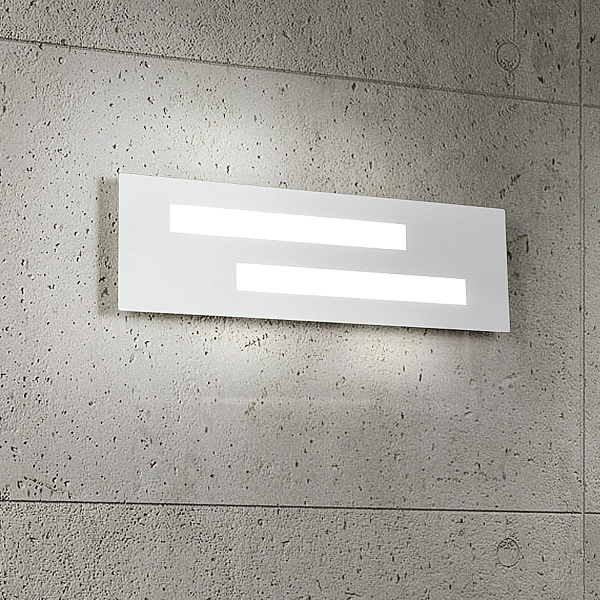 Applique-moderno-Fratelli-Braga-GAMMA-2080-A2-LED-metallo-metacrilato-lampada-parete