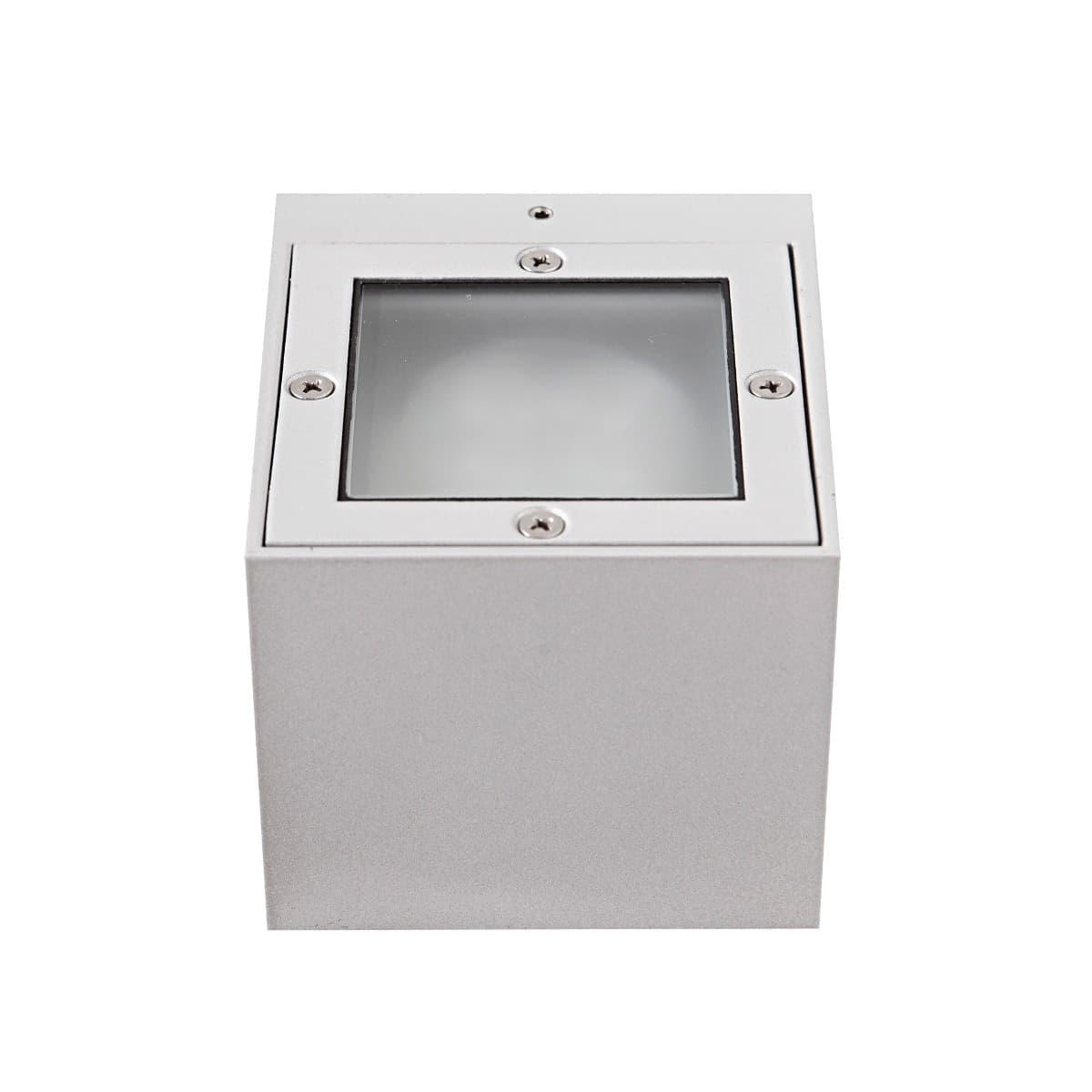 Applique-moderno-Garden-Luce-1055-G9-SB-LED-alluminio-biemissione-lampada-parete