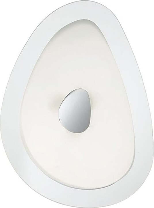 Applique-moderno-Ideal-Lux-GEKO-PL2-010861-E27-LED-vetro-lampada-parete-soffitto