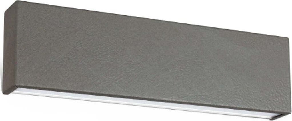 Applique-moderno-Linea-Light-Group-BOX-W2-BI-EMISSION-8262-LED-19W-alluminio-lampada-parete