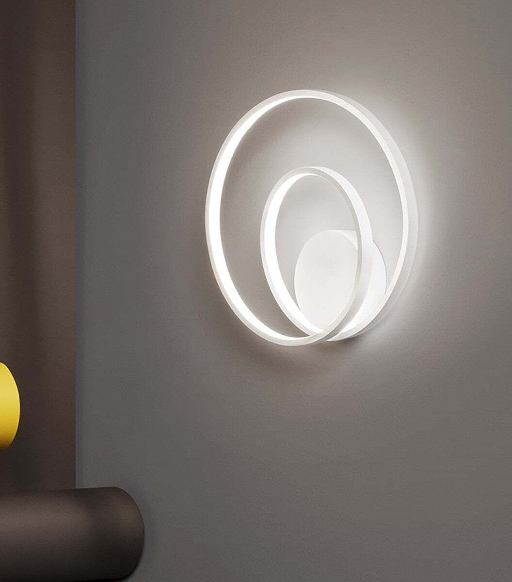 Applique-moderno-Perenz-RITMO-6619-B-LC-LED-lampada-parete-bianco