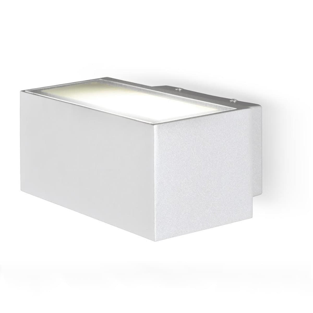 Applique-moderno-Promoingross-BACH-7302-E27-LED-alluminio-lampada-parete-biemissione