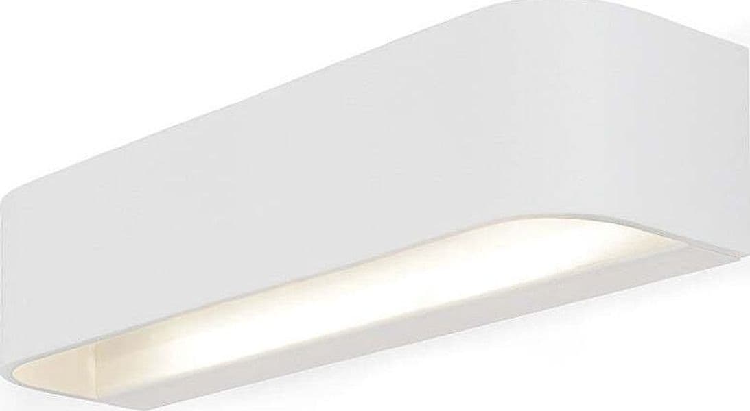 Applique-moderno-Promoingross-HANDLES-A22-WH-LED-metallo-lampada-parete-monoemissione