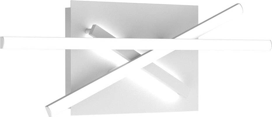Applique-moderno-Top-Light-DNA-1182-45-BI-LED-lampada-parete-bianco
