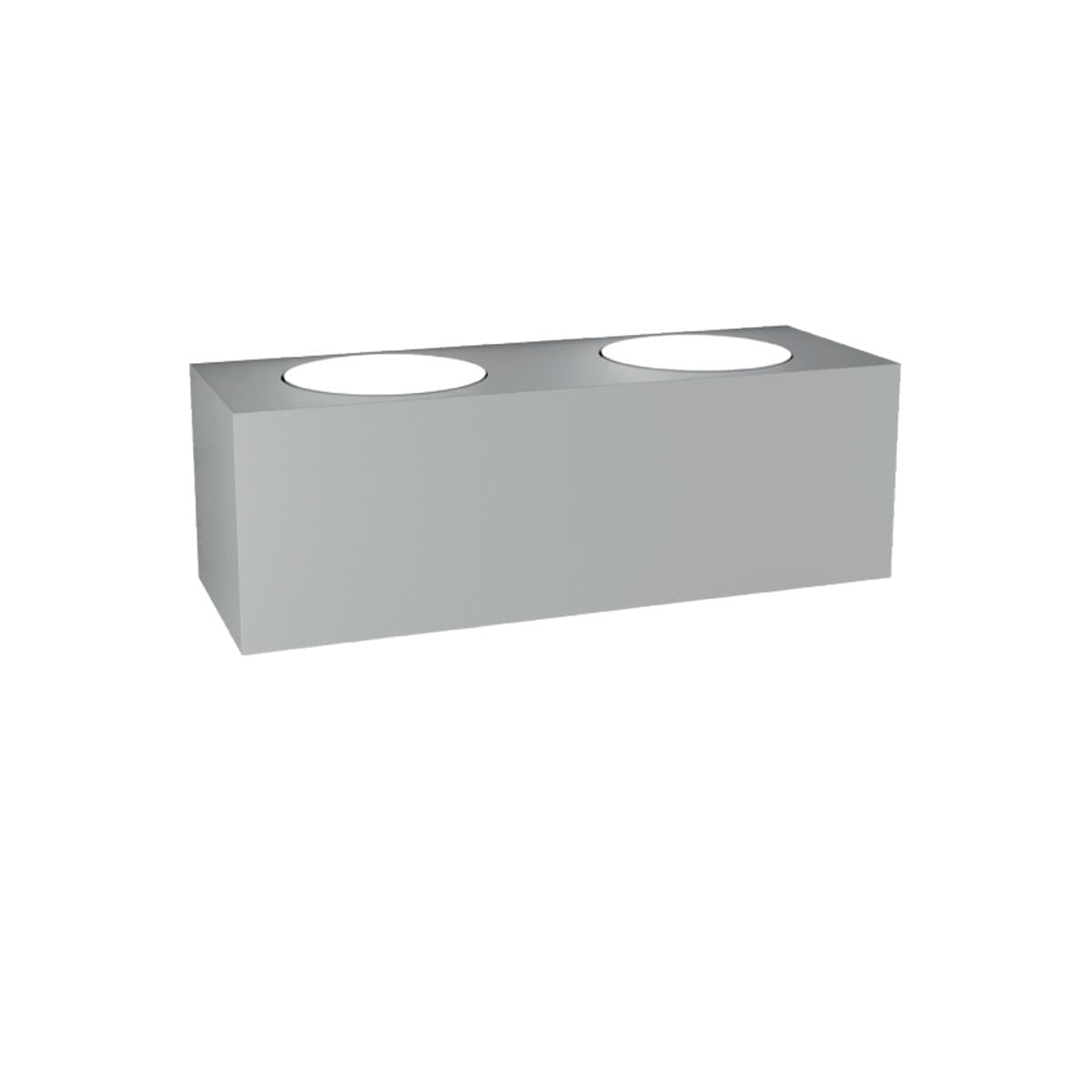 Applique-moderno-Top-Light-ECCENTRIC-1156-A4-GX53-LED-metallo-biemissione-lampada-parete