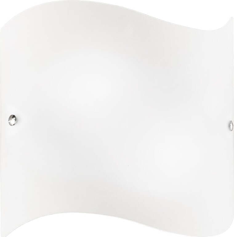 Applique-moderno-vetro-Due-P-illuminazione-2431-APG-E27-LED-lampada-parete