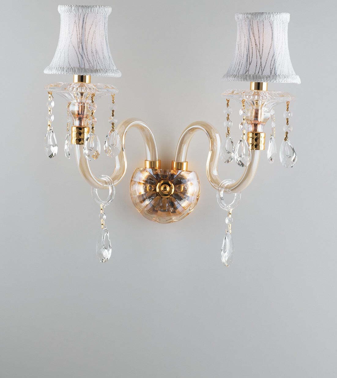 Applique Monet Oro 2Xe14 40X37X24Cm Illuminazione/Illuminazione per interni/Illuminazioni per pareti/Applique Led Mall Home - Napoli, Commerciovirtuoso.it