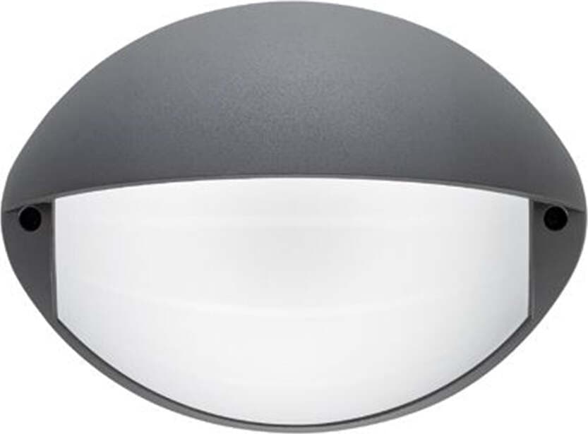 Applique-Palpebra-Contemporanea-Coconut-Alluminio-Grafite-1-Luce-Led-7W-4000K