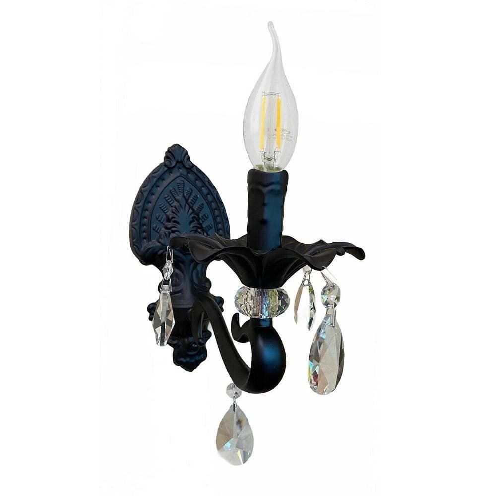 Applique-Parete-A-Candelabro-Stile-Vintage-Attacco-E14-Lampada-Muro-Retro-E43-1n