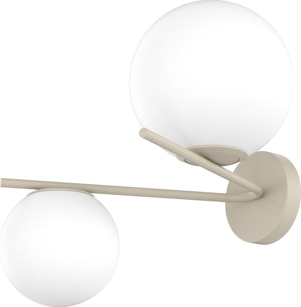 Applique-plafoniera-moderna-Top-Light-BOOMERANG-1200-2-E27-led-lampada-parete-soffitto-sfera-vetro