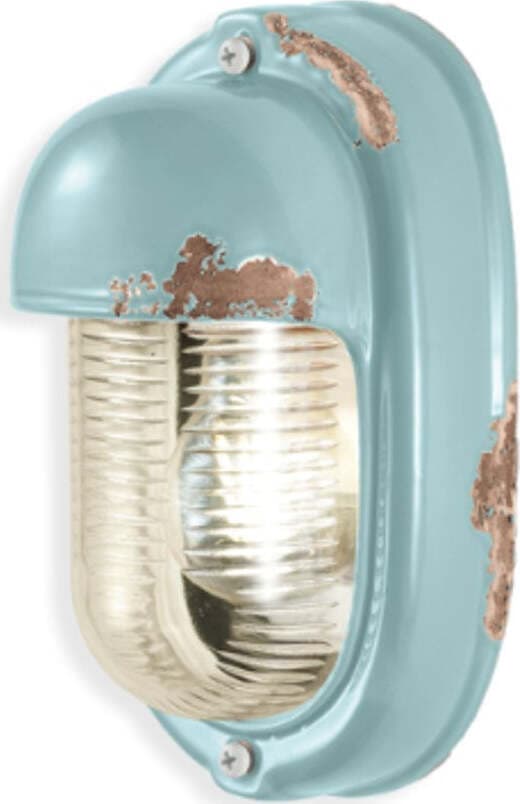 Applique-rustica-Ferroluce-Retrò-VINTAGE-C292-E27-LED-ceramica-lampada-parete