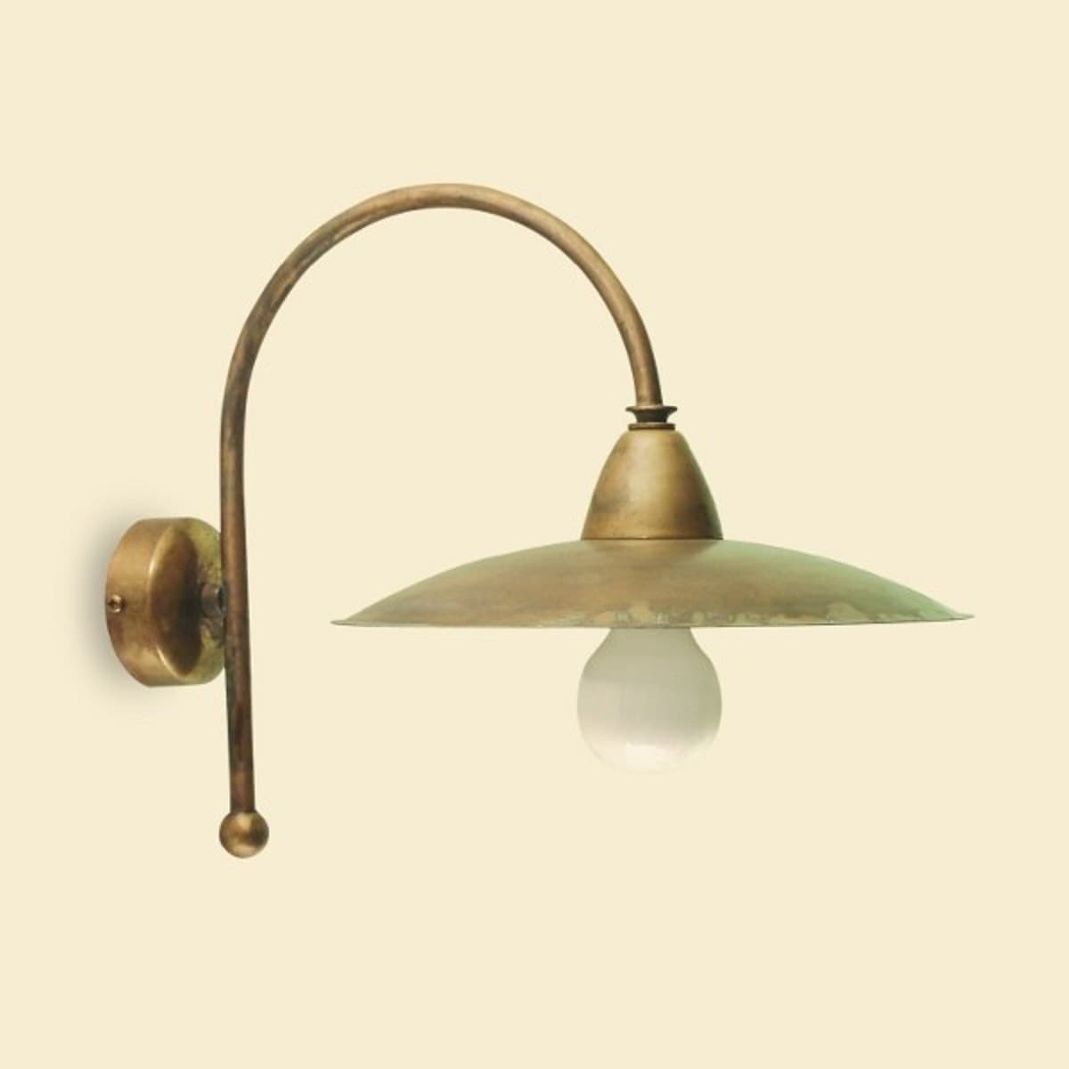 Applique-rustico-Lampadari-Bartalini-ELIGOB-ELI-AB25-E27-LED-ottone-lampada-parete