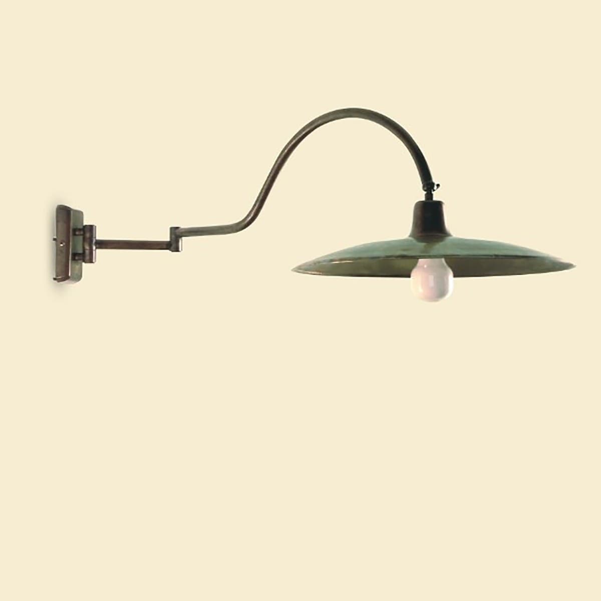 Applique-rustico-Lampadari-Bartalini-ELISNOD-ELI-A35-E27-LED-ottone-lampada-parete
