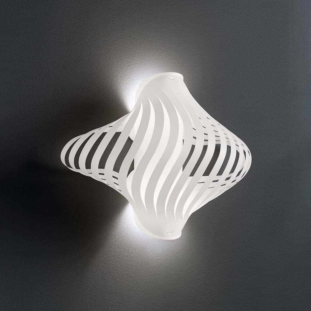 Applique-Shell-Helios-1-Luce-In-Polilux-Bianco-Made-In-Italy
