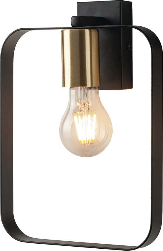 Applique Smith Nero 1Xe27 19,5X27X8,5Cm Illuminazione/Illuminazione per interni/Illuminazioni per pareti/Applique Led Mall Home - Napoli, Commerciovirtuoso.it
