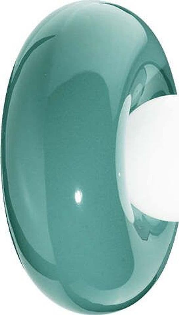 Applique-Vintage-Decò-Bumbum-Ceramica-Turchese-1-Luce-G9