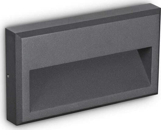 Appliques---Lampade-Da-Parete-Febe-1-Metallo-Antracite-Led-6W-3000K-Luce-Calda