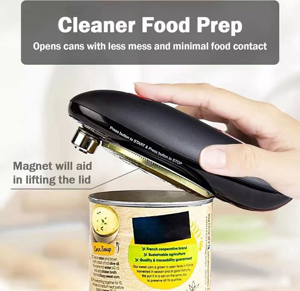Apriscatole Elettrico Automatico Per Uso Domestico Sicuro E A Batteria In Cucina Casa e cucina/Elettrodomestici per la cucina/Elettrodomestici speciali/Apriscatole elettrici Trade Shop italia - Napoli, Commerciovirtuoso.it