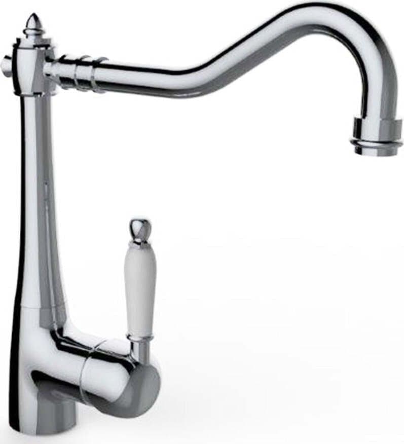 AQUAE---MISCELATORE-RETRO'-PER-LAVABO-BAGNO-O-CUCINA-CROMATO-CON-INSERTIO-IN-CERAMICA-BIANCA
