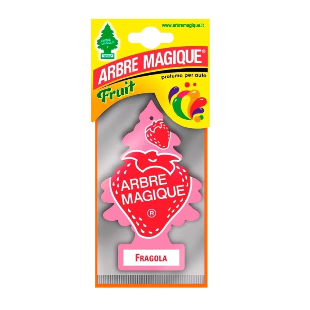 Arbre Magique Mono Deodorante Profumatore Auto Profumazione Fragranza Fragola Auto e Moto/Accessori per auto/Deodoranti per auto Trade Shop italia - Napoli, Commerciovirtuoso.it