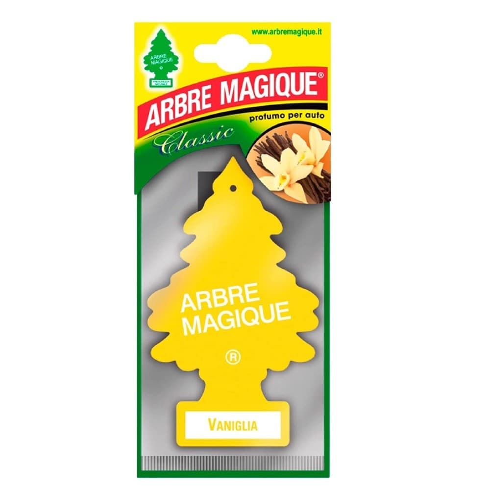 Arbre Magique Mono Deodorante Profumatore Auto Profumazione Fragranza Vaniglia Auto e Moto/Accessori per auto/Deodoranti per auto Trade Shop italia - Napoli, Commerciovirtuoso.it