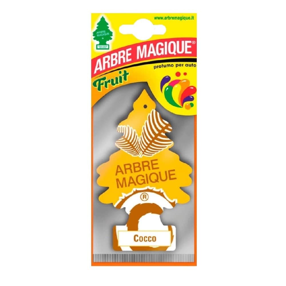Arbre Magique Mono Deodorante Profumatore Per Auto Profumazione Fragranza Cocco Auto e Moto/Accessori per auto/Deodoranti per auto Trade Shop italia - Napoli, Commerciovirtuoso.it