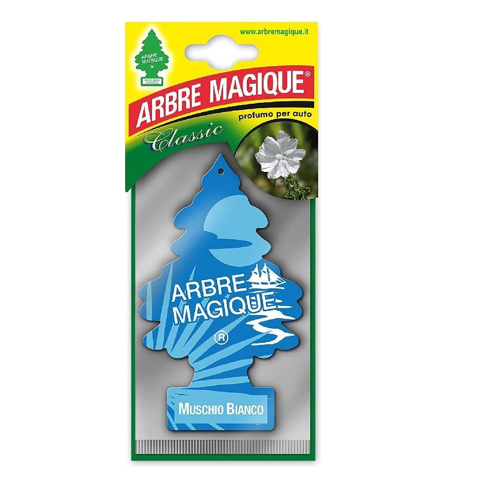 Arbre Magique Mono Profumatore Per Auto Profumazione Fragranza Muschio Bianco Auto e Moto/Accessori per auto/Deodoranti per auto Trade Shop italia - Napoli, Commerciovirtuoso.it