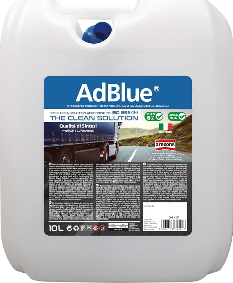 AREXONS-Ad-Blue-per-Motori-Diesel-Adatti-Tecnologia-SCR-Tanica-10L-con-Beccuccio