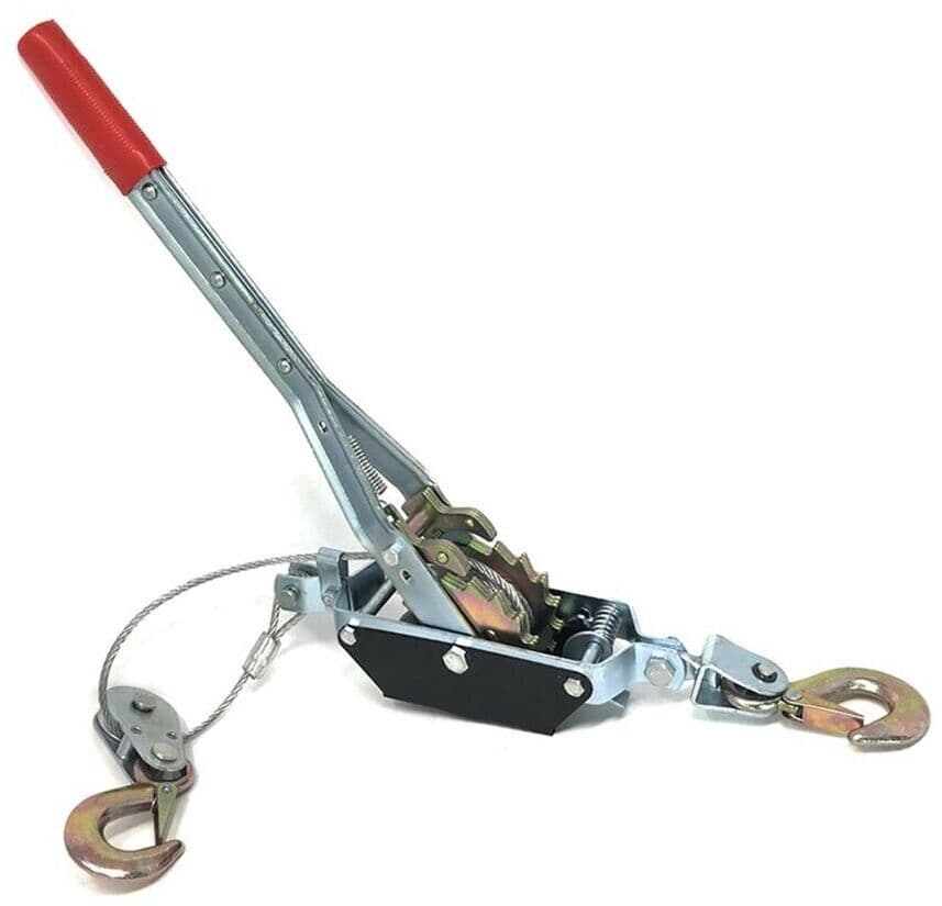 Argano Paranco Verricello Manuale A Leva 2 Ton 2t Cavo In Acciaio Doppio Gancio Tools in Verricelli manuali GloriaShopOnline - San Prisco, commercioVirtuoso.it