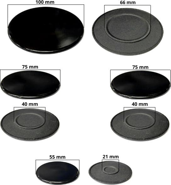 ARISTON HOTPOINT KIT 5 BRUCIATORI +PIATTELLI SPARTIFIAMMA 4FUOCHI + TRIPLA CORONA Casa e cucina/Utensili da cucina/Bruciatori da cucina Rossi Ricambi - Venetico Marina, Commerciovirtuoso.it