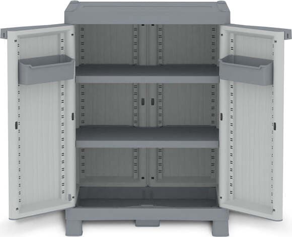 Armadietto ppl a 2 ante base 700 domino wave Fai da te/Organizzazione casa e magazzini/Armadietti metallici Eurocartuccia - Pavullo, Commerciovirtuoso.it
