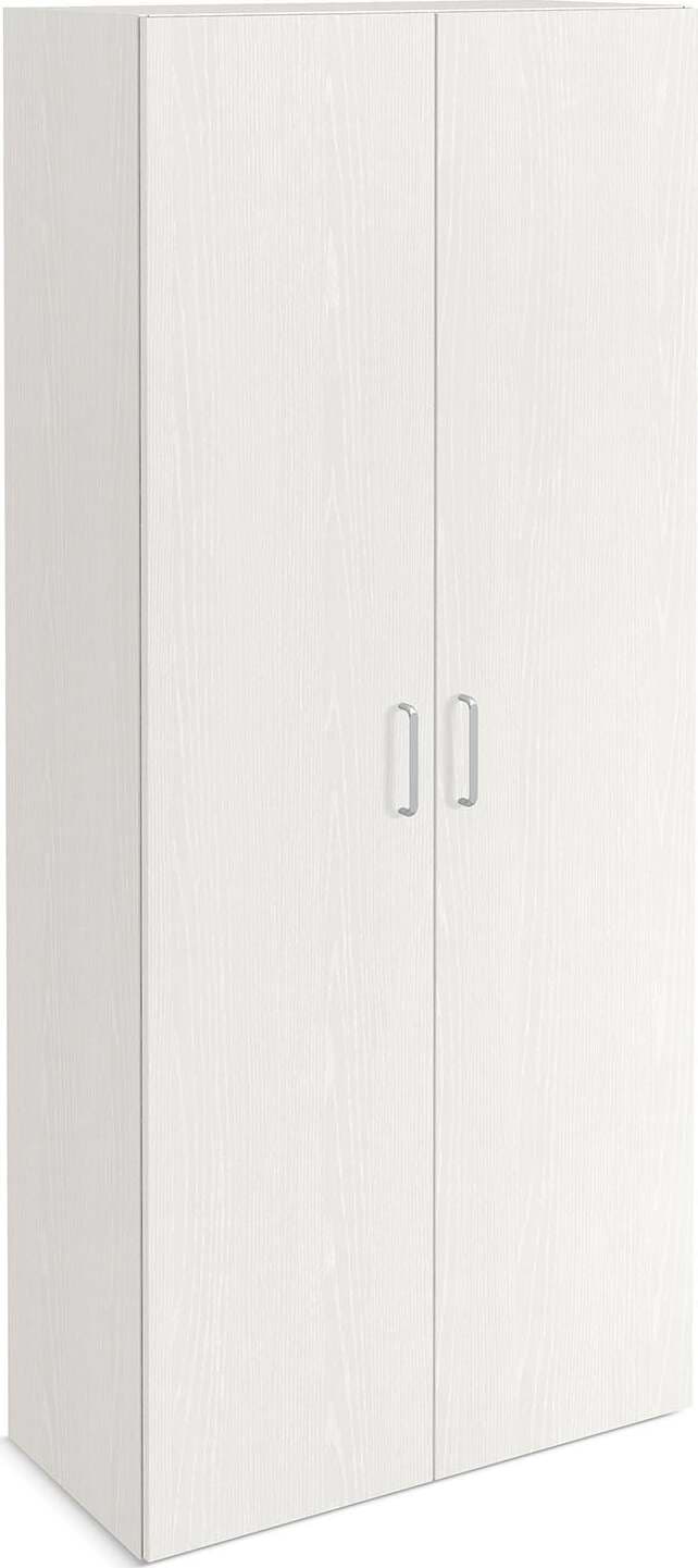 Armadio a Colonna in Legno a 6 Ripiani Con 2 Ante Scarpiera Alta H 183 Cm Casa e cucina/Arredamento/Camera da letto/Armadi Decor Space - Altamura, Commerciovirtuoso.it